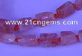 CNG7637 15.5 inches 5*7mm - 8*10mm nuggets sunstone beads