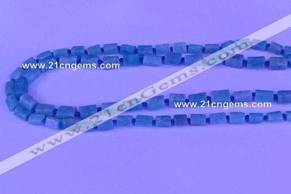 CNG7639 15.5 inches 5*7mm - 8*10mm nuggets amazonite beads