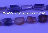 CNG7642 15.5 inches 5*7mm - 8*10mm nuggets Botswana agate beads