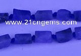 CNG7645 15.5 inches 5*6mm - 6*8mm nuggets tanzanite beads