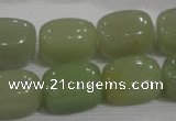 CNG769 15.5 inches 13*18mm nuggets green aventurine beads wholesale