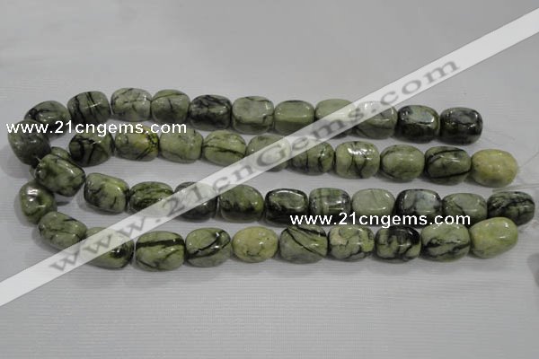 CNG774 15.5 inches 13*18mm nuggets New kambaba jasper beads wholesale