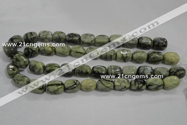 CNG774 15.5 inches 13*18mm nuggets New kambaba jasper beads wholesale