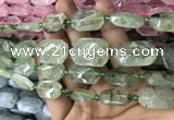 CNG7804 15.5 inches 13*18mm - 18*25mm faceted freeform prehnite beads