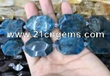 CNG7834 15.5 inches 22*30mm - 25*35mm faceted freeform apatite beads