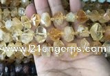 CNG7899 15.5 inches 10*14mm - 13*18mm faceted nuggets citrine beads