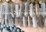 CNG7934 15.5 inches 10*22mm - 12*45mm faceted nuggets moonstone beads