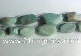 CNG7960 15.5 inches 15*25mm - 20*40mm nuggets amazonite beads