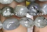 CNG8019 15.5 inches 6*8mm nuggets labradorite gemstone beads