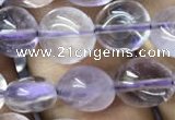 CNG8030 15.5 inches 8*10mm nuggets light amethyst beads wholesale