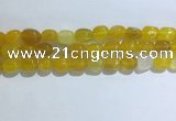 CNG8115 15.5 inches 8*12mm nuggets agate beads wholesale