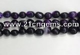 CNG8116 15.5 inches 8*12mm nuggets agate beads wholesale