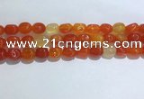 CNG8118 15.5 inches 8*12mm nuggets agate beads wholesale