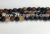 CNG8125 15.5 inches 8*12mm nuggets agate beads wholesale