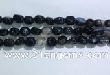 CNG8126 15.5 inches 8*12mm nuggets agate beads wholesale