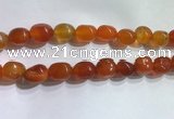 CNG8154 15.5 inches 10*14mm nuggets agate beads wholesale