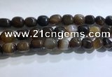 CNG8159 15.5 inches 10*14mm nuggets agate beads wholesale