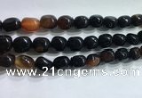 CNG8160 15.5 inches 10*14mm nuggets agate beads wholesale