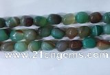 CNG8192 15.5 inches 10*14mm nuggets striped agate beads wholesale