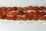 CNG8208 15.5 inches 12*16mm nuggets agate beads wholesale