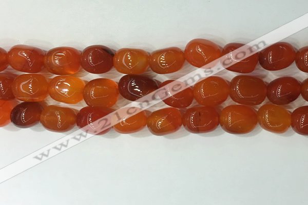 CNG8208 15.5 inches 12*16mm nuggets agate beads wholesale