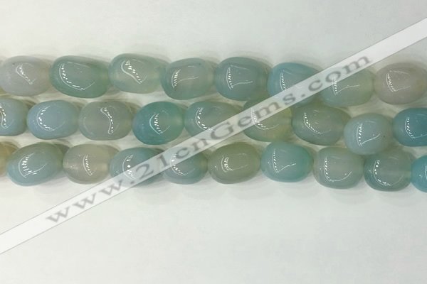 CNG8211 15.5 inches 12*16mm nuggets agate beads wholesale