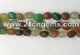 CNG8214 15.5 inches 12*16mm nuggets agate beads wholesale