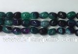 CNG8222 15.5 inches 12*16mm nuggets agate beads wholesale