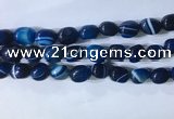 CNG8231 15.5 inches 12*16mm nuggets striped agate beads wholesale