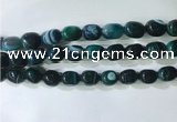 CNG8234 15.5 inches 12*16mm nuggets striped agate beads wholesale