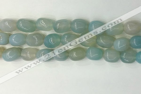 CNG8254 15.5 inches 13*18mm nuggets agate beads wholesale