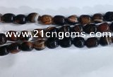 CNG8279 15.5 inches 13*18mm nuggets striped agate beads wholesale