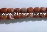 CNG8315 15.5 inches 15*20mm nuggets striped agate beads wholesale