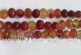 CNG8332 15.5 inches 10*12mm nuggets agate beads wholesale