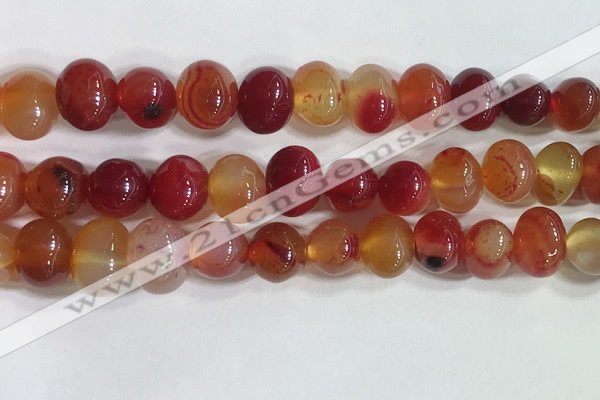 CNG8332 15.5 inches 10*12mm nuggets agate beads wholesale