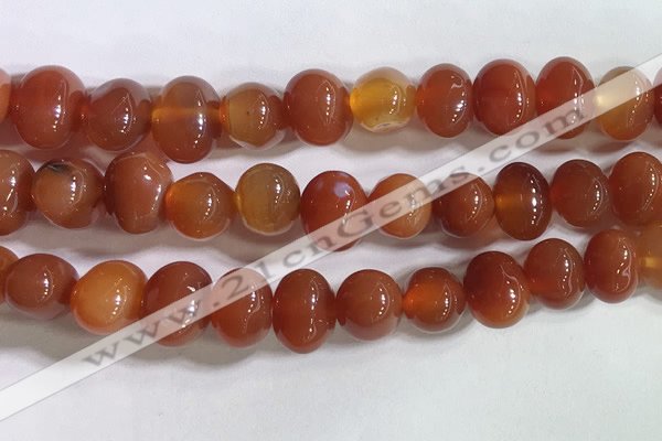 CNG8333 15.5 inches 10*12mm nuggets agate beads wholesale