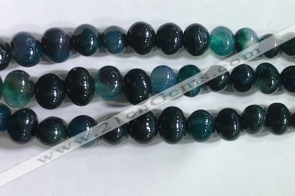 CNG8334 15.5 inches 10*12mm nuggets agate beads wholesale