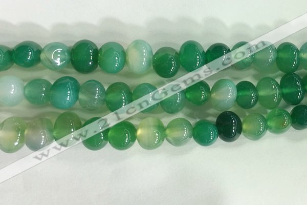 CNG8335 15.5 inches 10*12mm nuggets agate beads wholesale