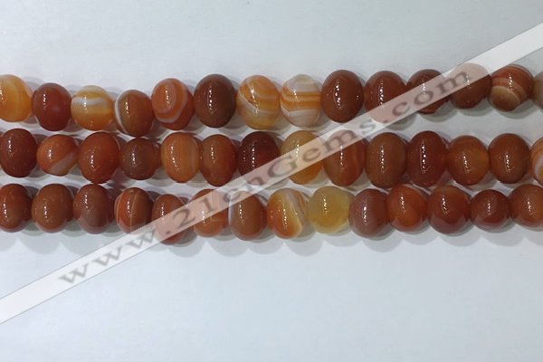 CNG8348 15.5 inches 10*12mm nuggets striped agate beads wholesale