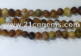 CNG8351 15.5 inches 10*12mm nuggets striped agate beads wholesale