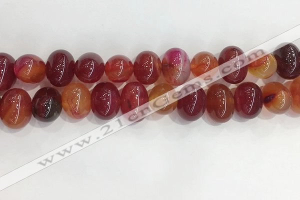 CNG8364 15.5 inches 12*16mm nuggets agate beads wholesale