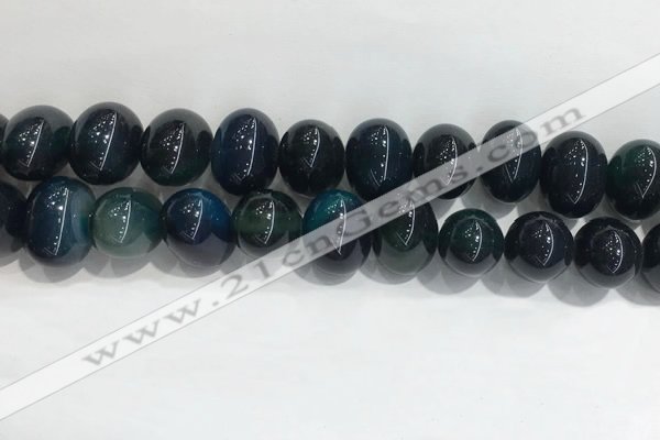 CNG8367 15.5 inches 12*16mm nuggets agate beads wholesale