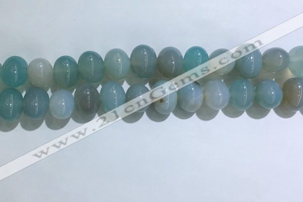 CNG8368 15.5 inches 12*16mm nuggets agate beads wholesale