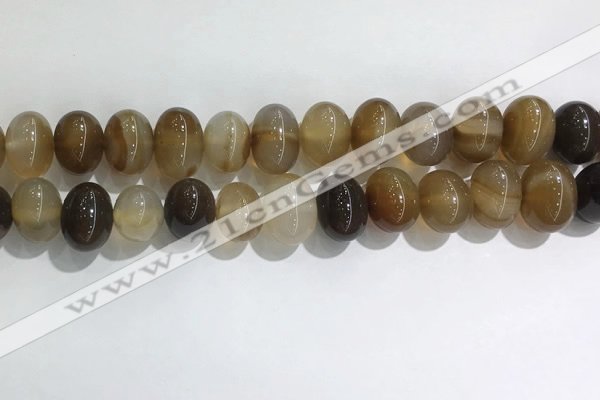 CNG8371 15.5 inches 12*16mm nuggets agate beads wholesale