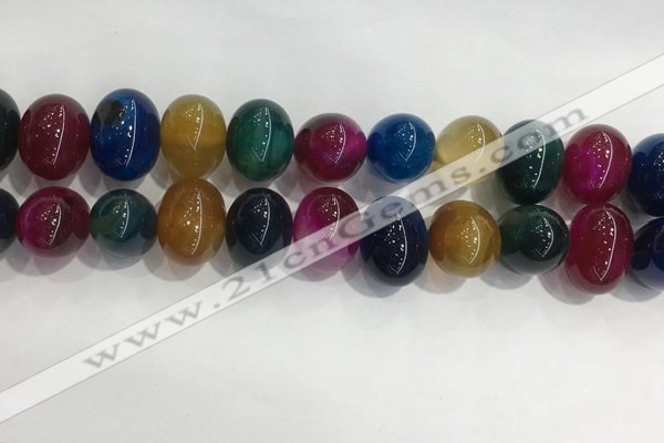 CNG8374 15.5 inches 12*16mm nuggets agate beads wholesale