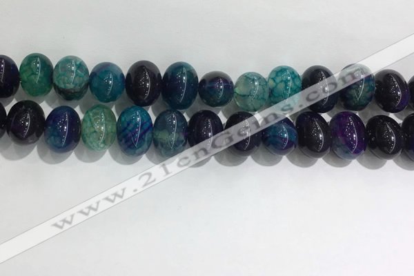 CNG8375 15.5 inches 12*16mm nuggets agate beads wholesale