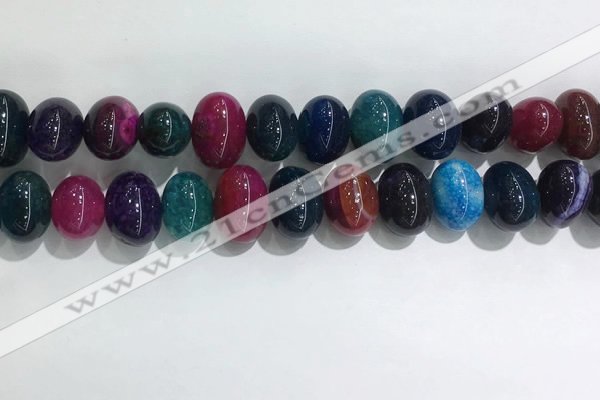 CNG8376 15.5 inches 12*16mm nuggets agate beads wholesale