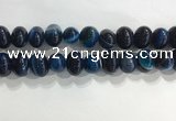 CNG8384 15.5 inches 12*16mm nuggets striped agate beads wholesale