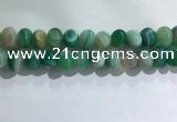 CNG8385 15.5 inches 12*16mm nuggets striped agate beads wholesale