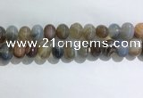 CNG8387 15.5 inches 12*16mm nuggets striped agate beads wholesale